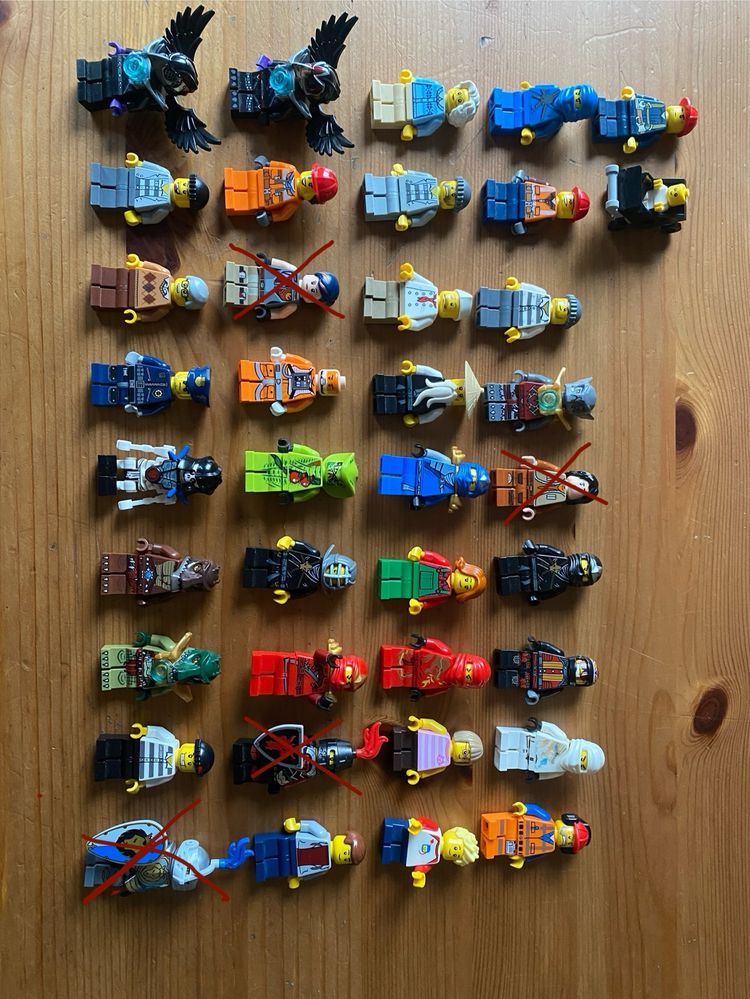 Figurki LEGO 34 szt