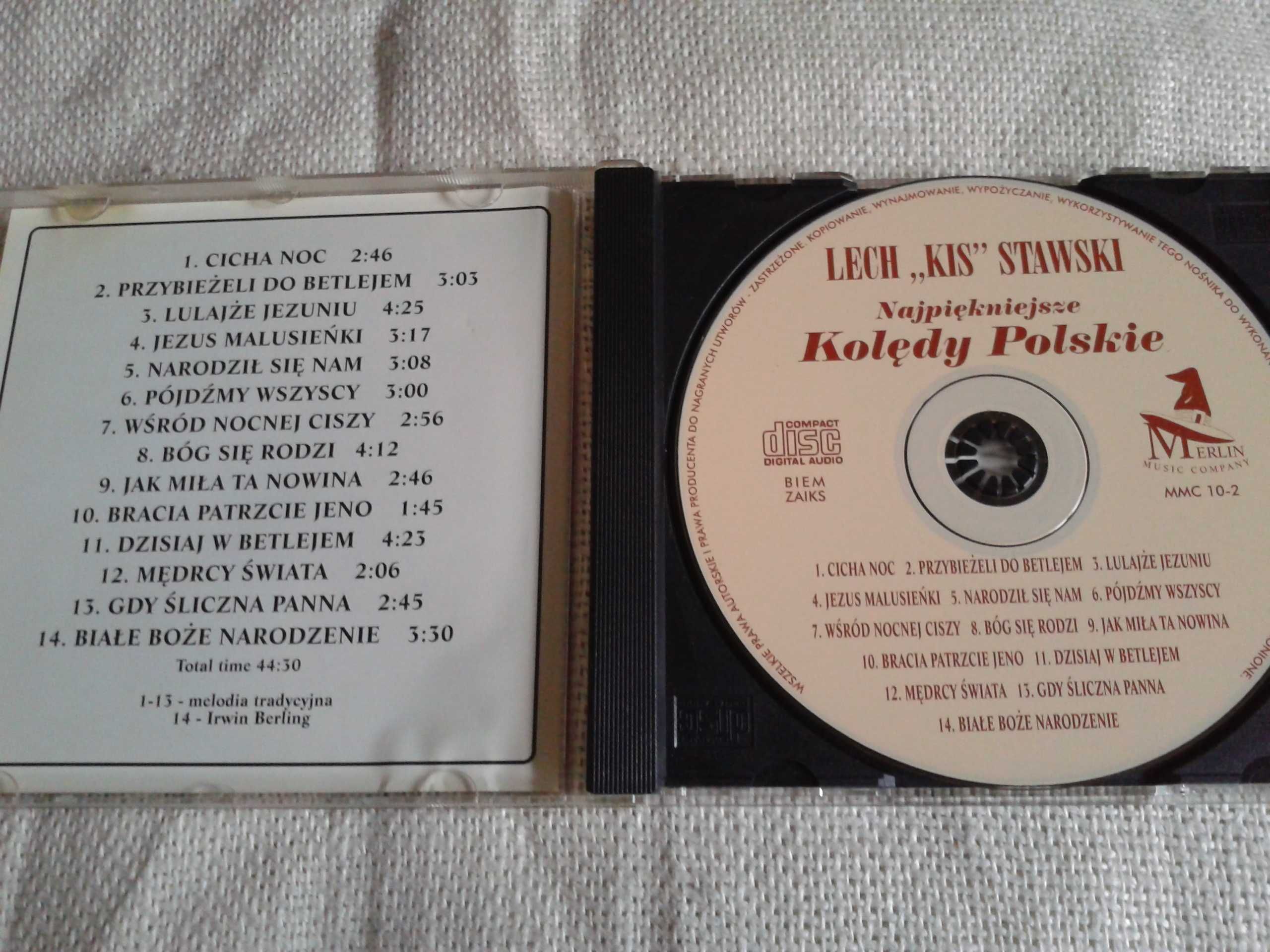 Kis-Lech Stawski – Najpiękniejsze Kolędy Polskie  CD