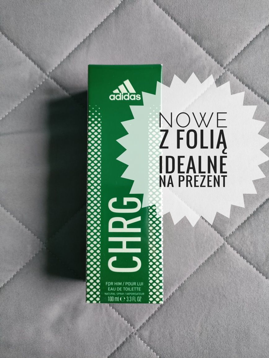 100 ml woda toaletowa Adidas CHRG nowa idealna na prezent