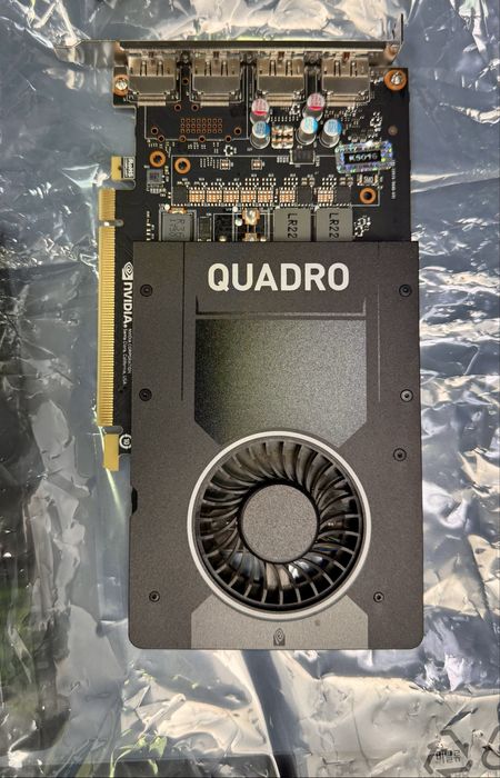 nVidia Quadro P2000 4x DP mossaic