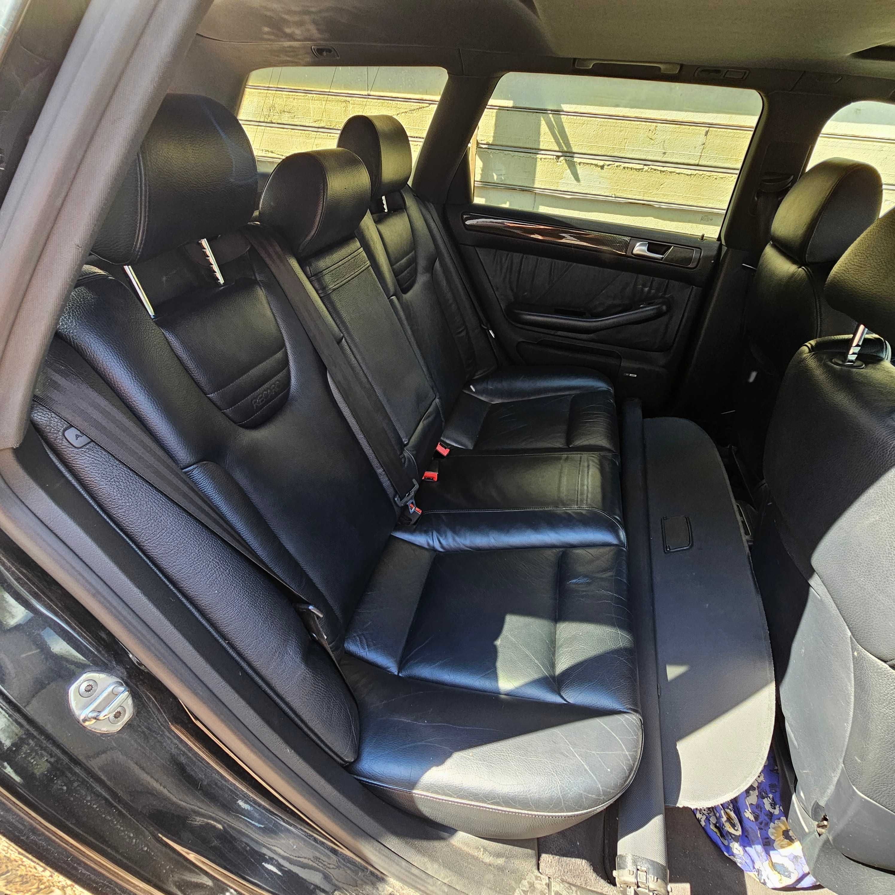 Fotele kanapa boczki podłokietnik Recaro podgrzewane Audi A6 C5 S6