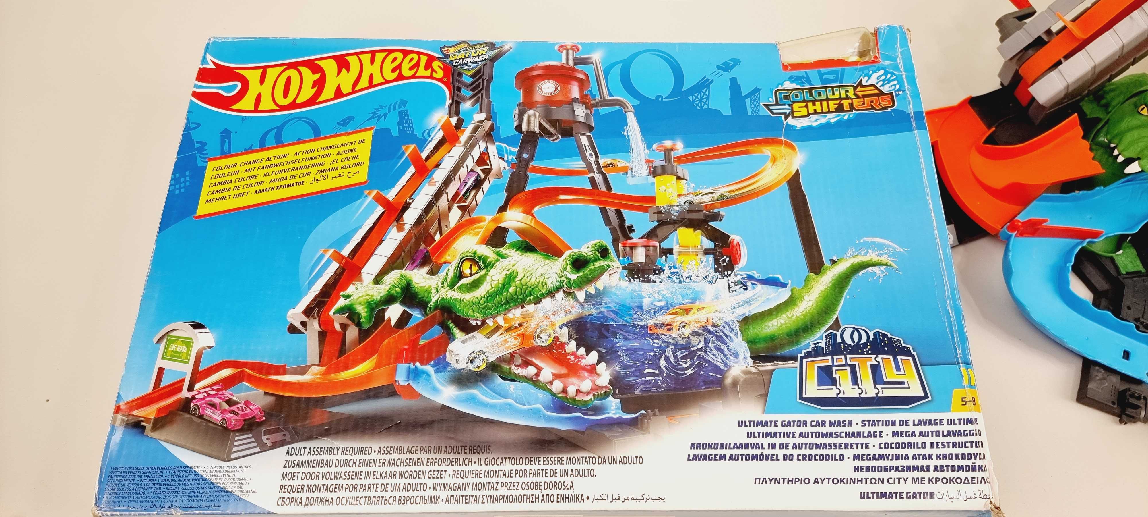 Трек Хот Вилс Водонапорная башня Hot Wheels Ultimate Gator Car Wash