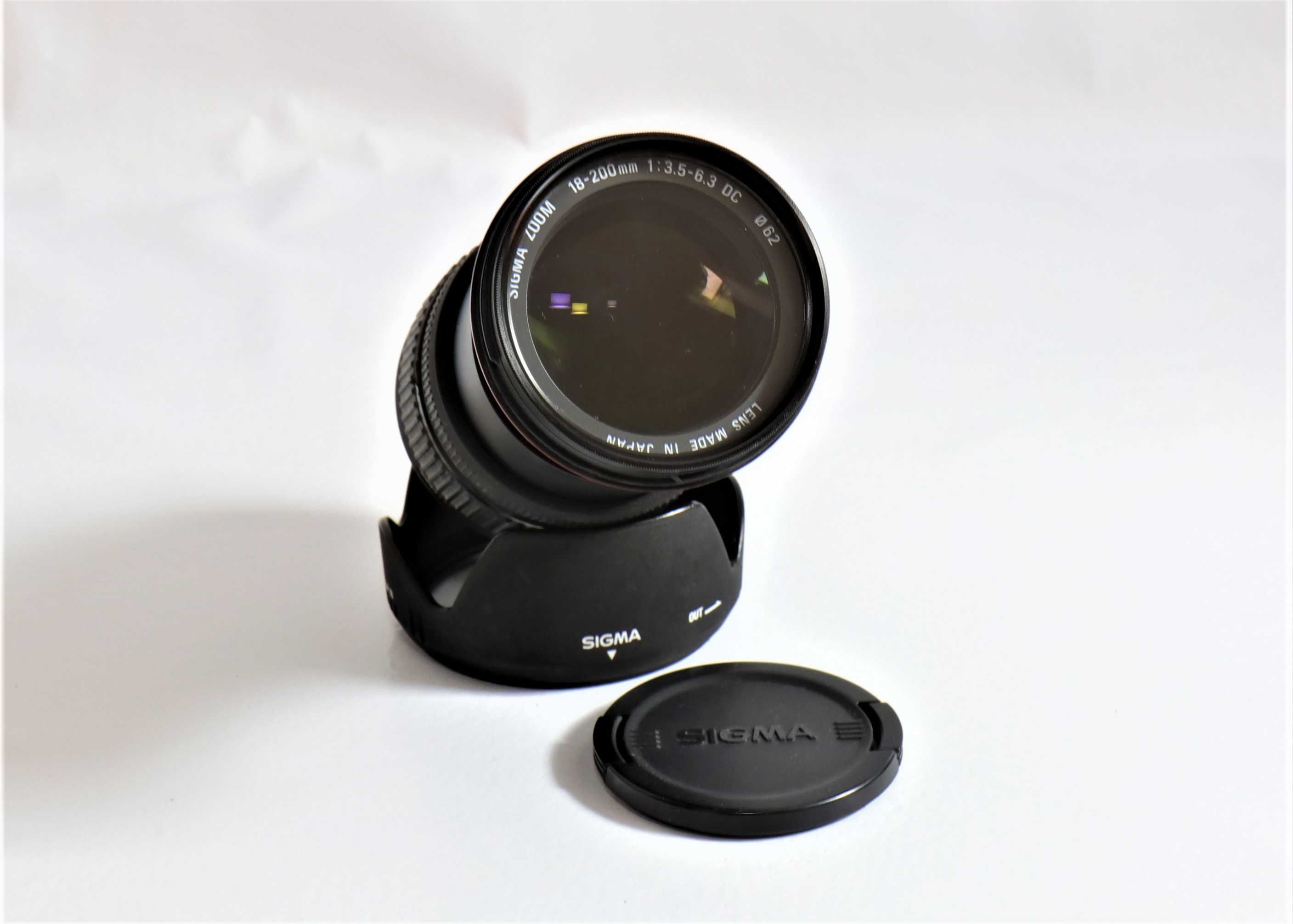 Lente Sigma 18-200mm DC para Nikon com motorização