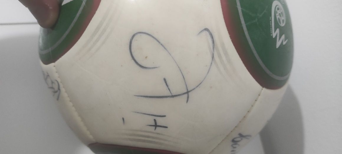 Bola autógrafada jogadores SLB