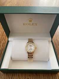 Rolex Datejust Diamond Dial zegarek damski nowy zestaw