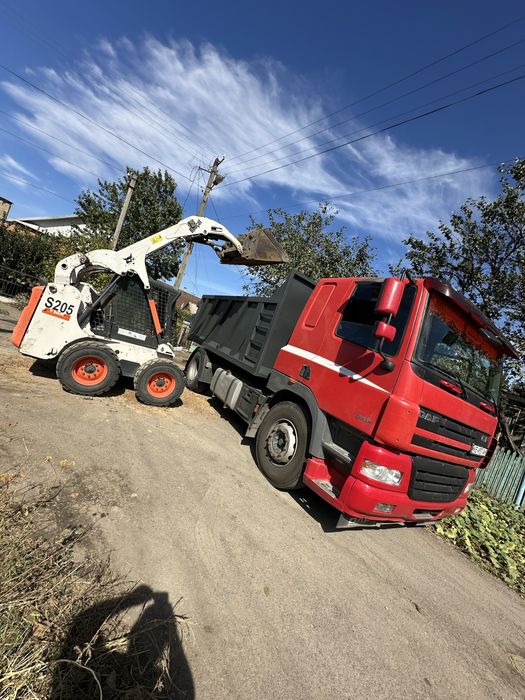 Самоскид самосвал песок щебень шлак вывоз мусора строймусор погрузчик