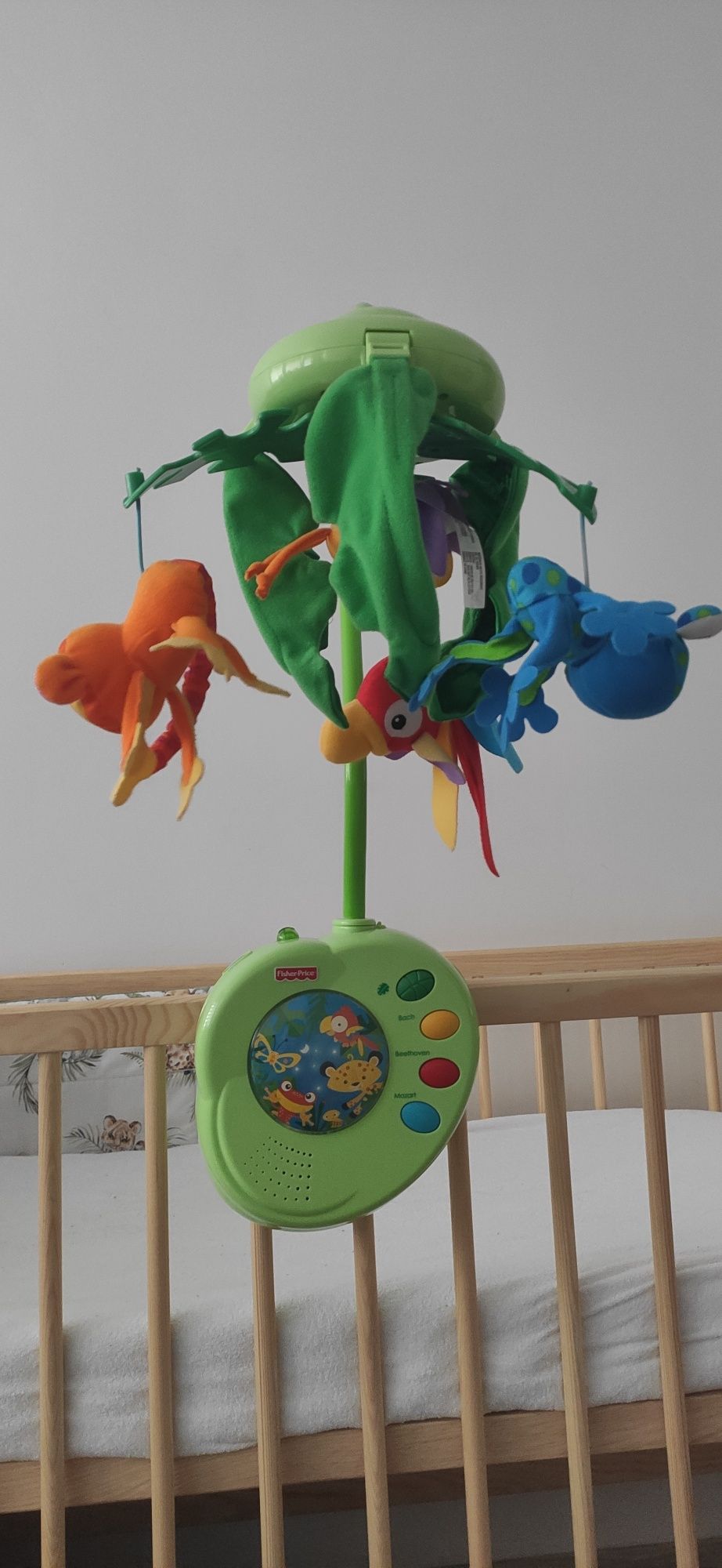 Karuzela pozytywka do łóżeczka Fisher Price,  bdb stan