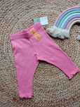 Legginsy prążkowane nowe dziewczęce