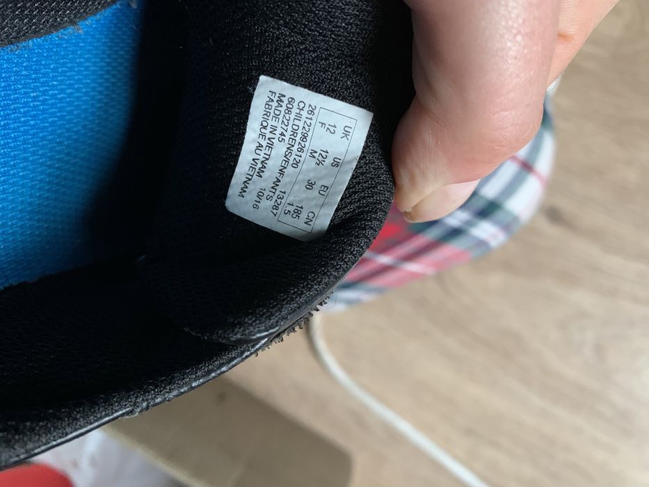 Clarks 12 F кросівки півчеревики черевики