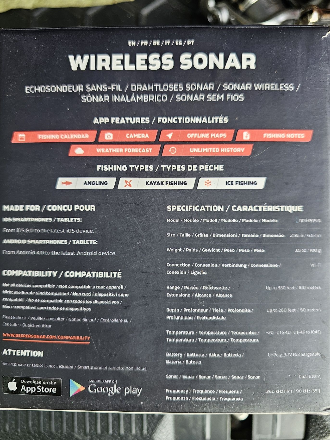 Deeper pro smart sonar!!!