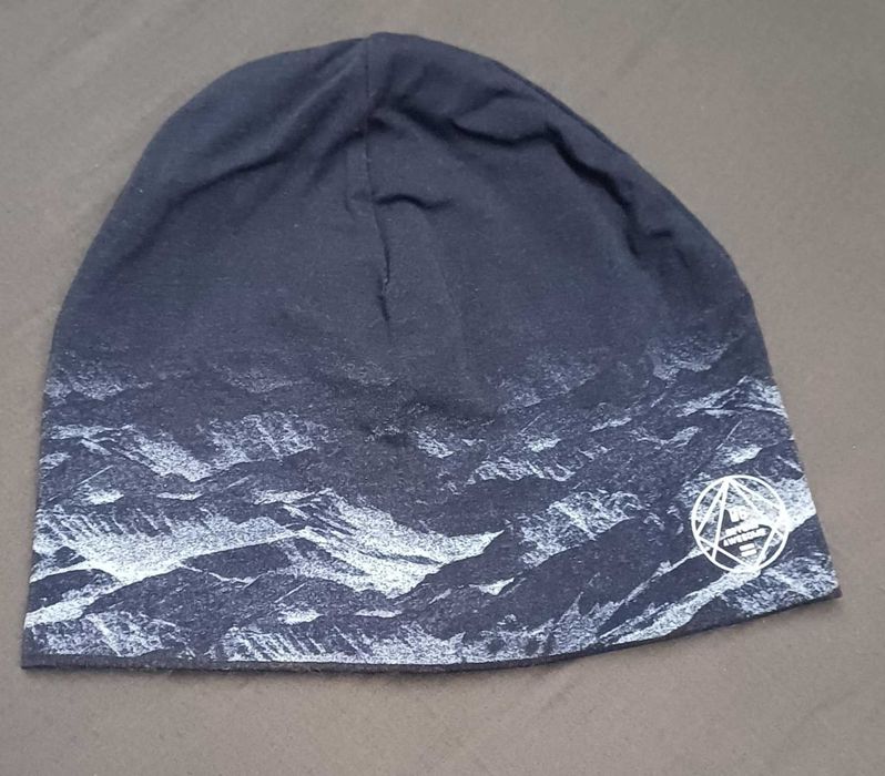 Czapka do biegania, dziecięca ciemny kolor