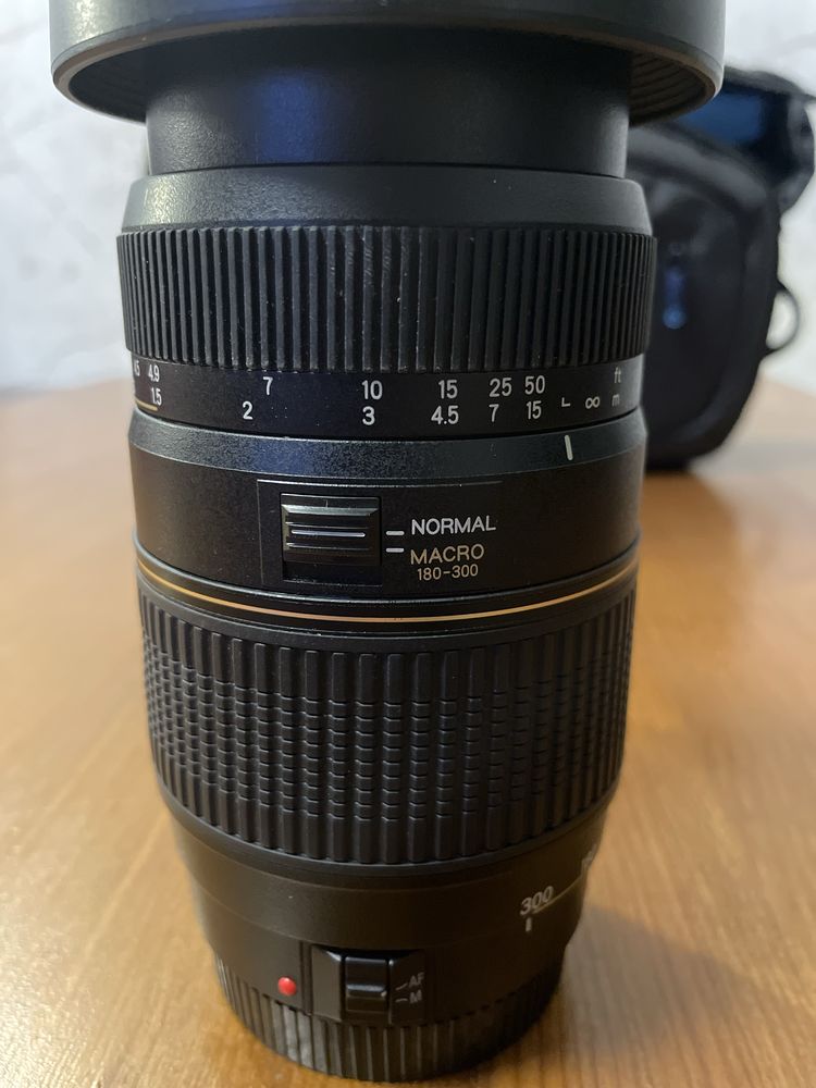 Objetiva Tamron AF 70-300mm, f4-5,6, Tele-macro(1:2)