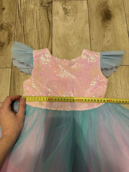 Сукня святкова єдиноріжка веселкова