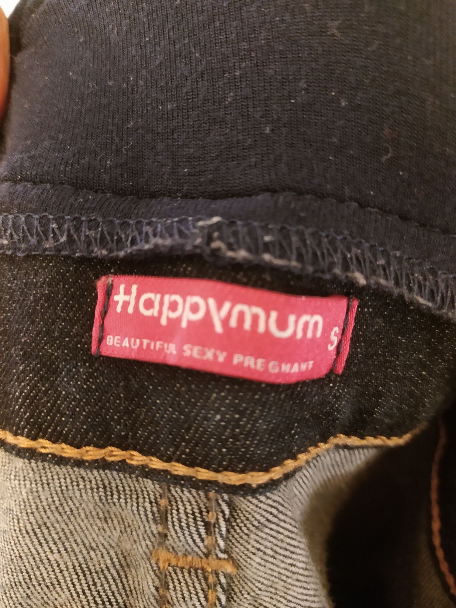 Spodnie jeansy ciążowe Happymum rozm S