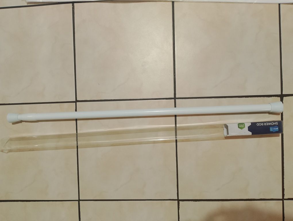 Drążek Prysznicowy Regulowany 80-135cm