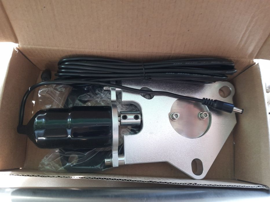 Заслонка выхлопной системы(V-pipe) с электроприводом 2"(51мм) Прямоток