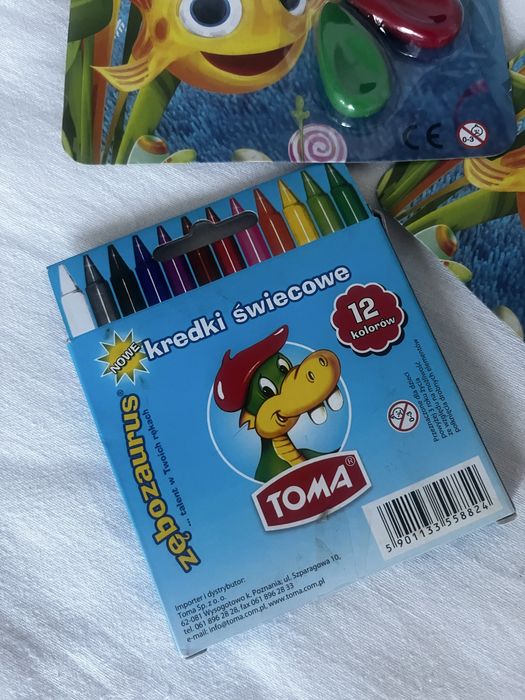 Kredki świecowe zestaw