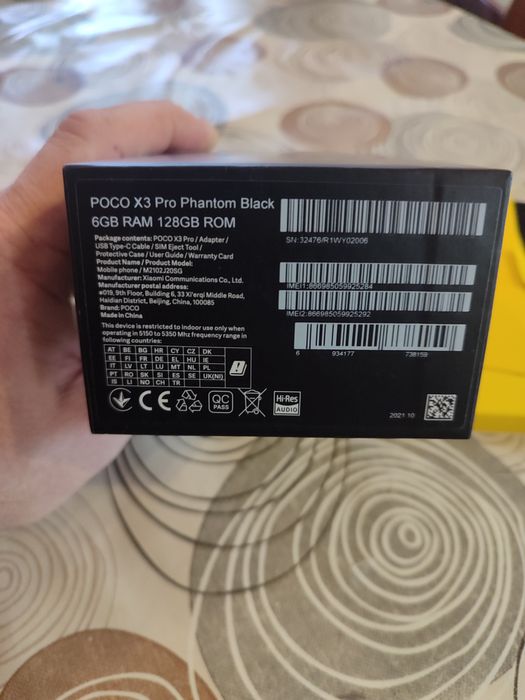 Продам смартфон pocco x3 pro