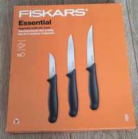 Zestaw 3 noży do warzyw Fiskars Essential nowe