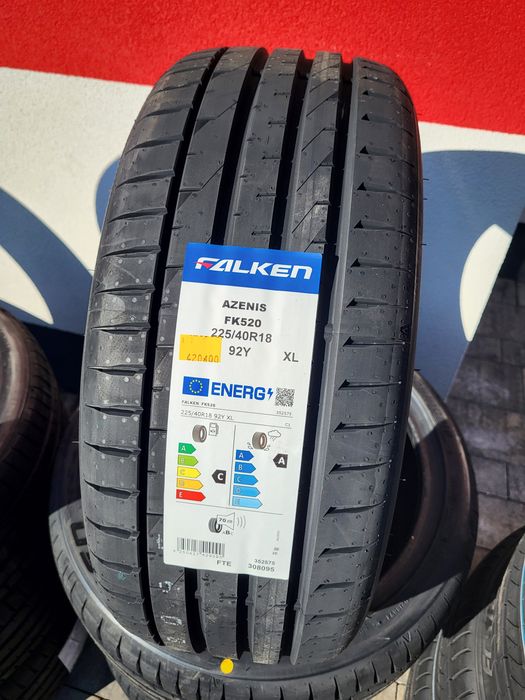 Lato 225/40R18 92Y Falken Azenis FK520 Montaż! Głeboki Rant!
