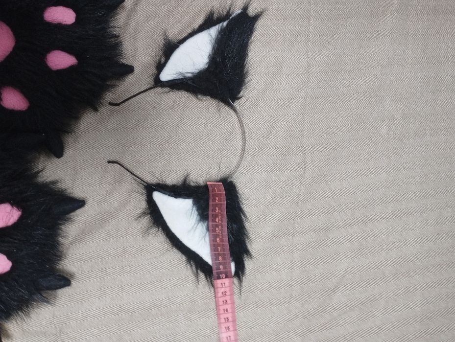 Костюм вовка, хвіст вуха і лапки, оригінальний подарунок на Новий рік