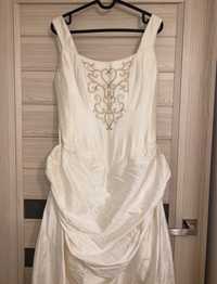 suknia ślubna jedwab 85%