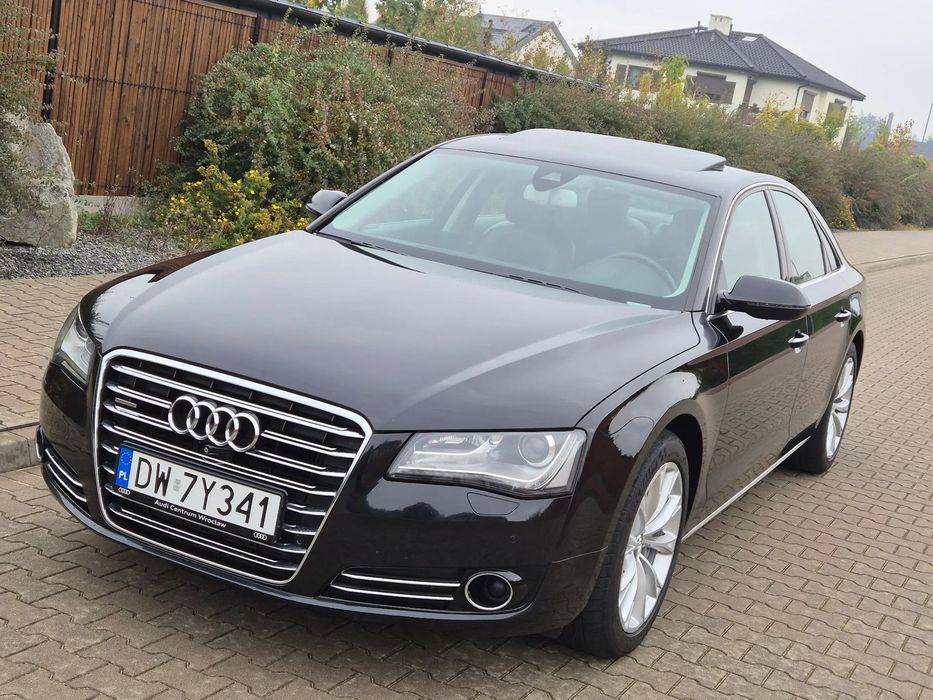 Audi A8 A8 D4 3.0 TDI Quattro Bezwypadkowa Stan Idealny Od Właściciela!