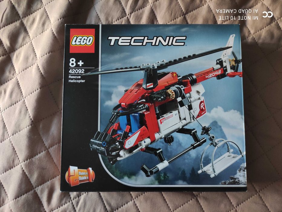 Klocki LEGO Technic 42092 - Helikopter ratunkowy
