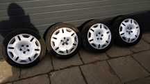 Oryginalne Alufelgi 17"Cali 5x112 VW Passat B5 W8 Ronal Grenoble Opony