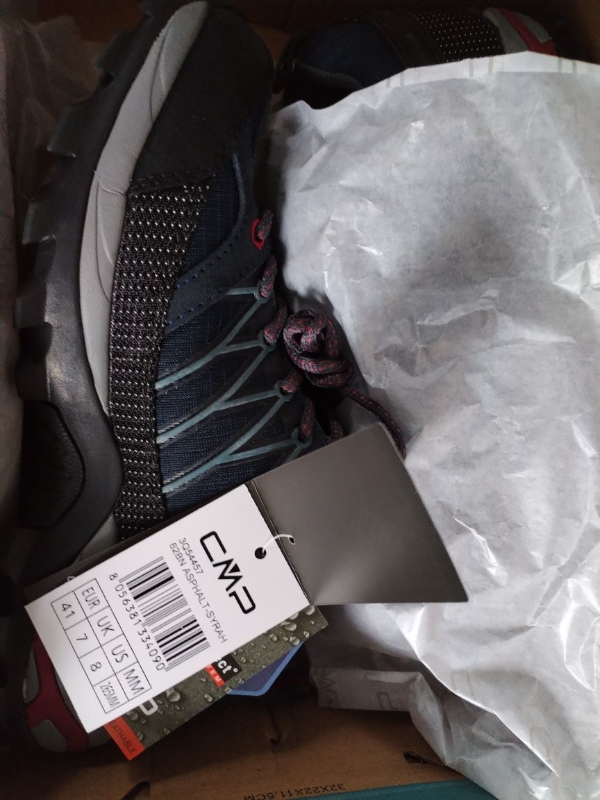 Buty męskie trekkingowe CMP Rigel Low WP r. 41 okazja oryginalne