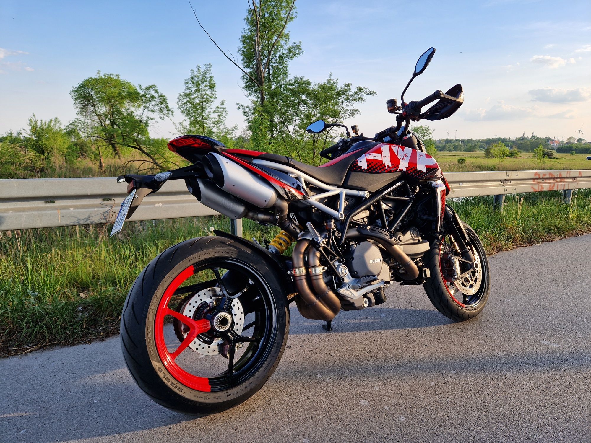 Ducati Hypermotard 950 RVE rok 2023, rejestracja A2,