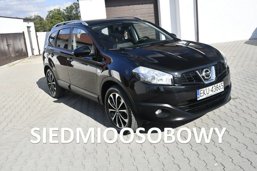 Nissan Qashqai+2 1,6Benz. Navi.7Foteli.Kamera 360stopni.Panorama Dach.Tempomat.OKAZJA