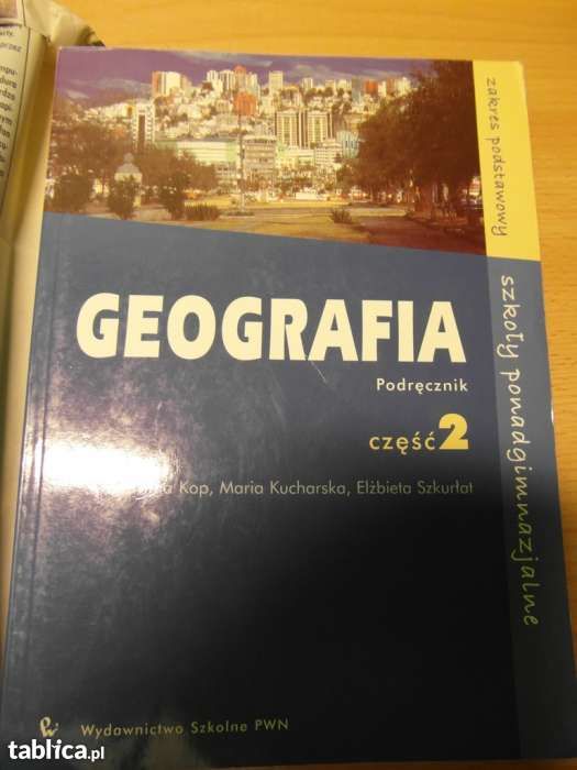 Geografia podręcznik do liceum, PWN, Kop, Kucharska, Szkurłat, część 2