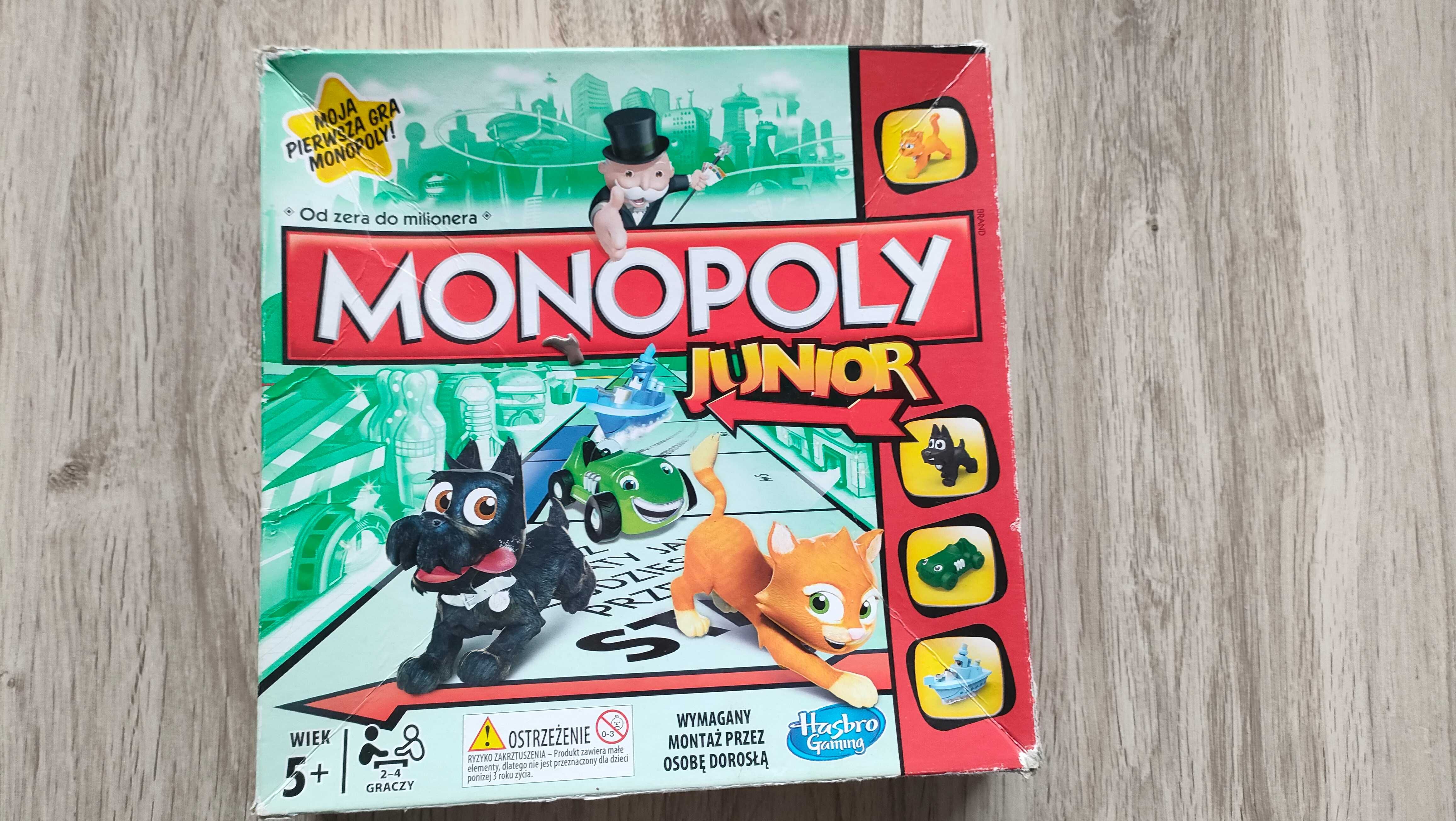 Gra planszowa Monopoly Junior,