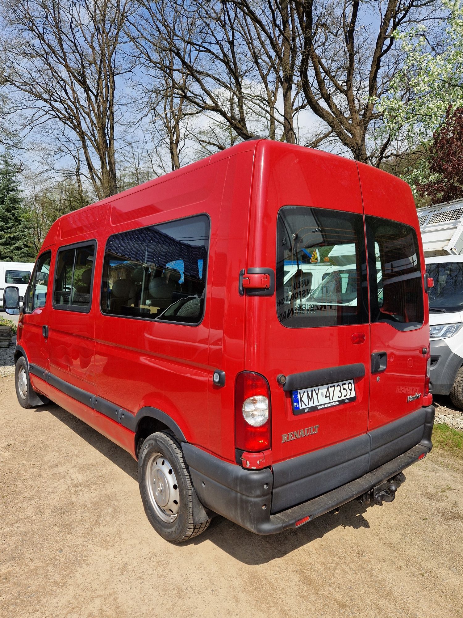 Renault Master brygadówka doka osobowy 9 brygadowy osób osp max 6 os