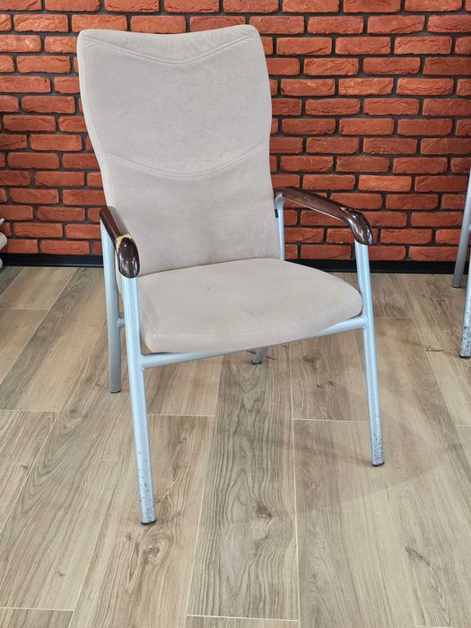 Krzesła biurowe lub do kuchni beżowe MAM  6 sztuk