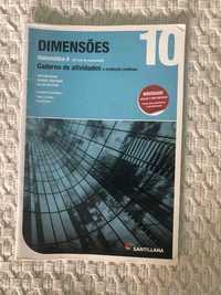Dimensões 10 Matemática A caderno de atividades