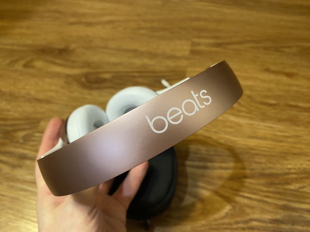 Оригинальные наушники Beats Solo 3 Rose Gold