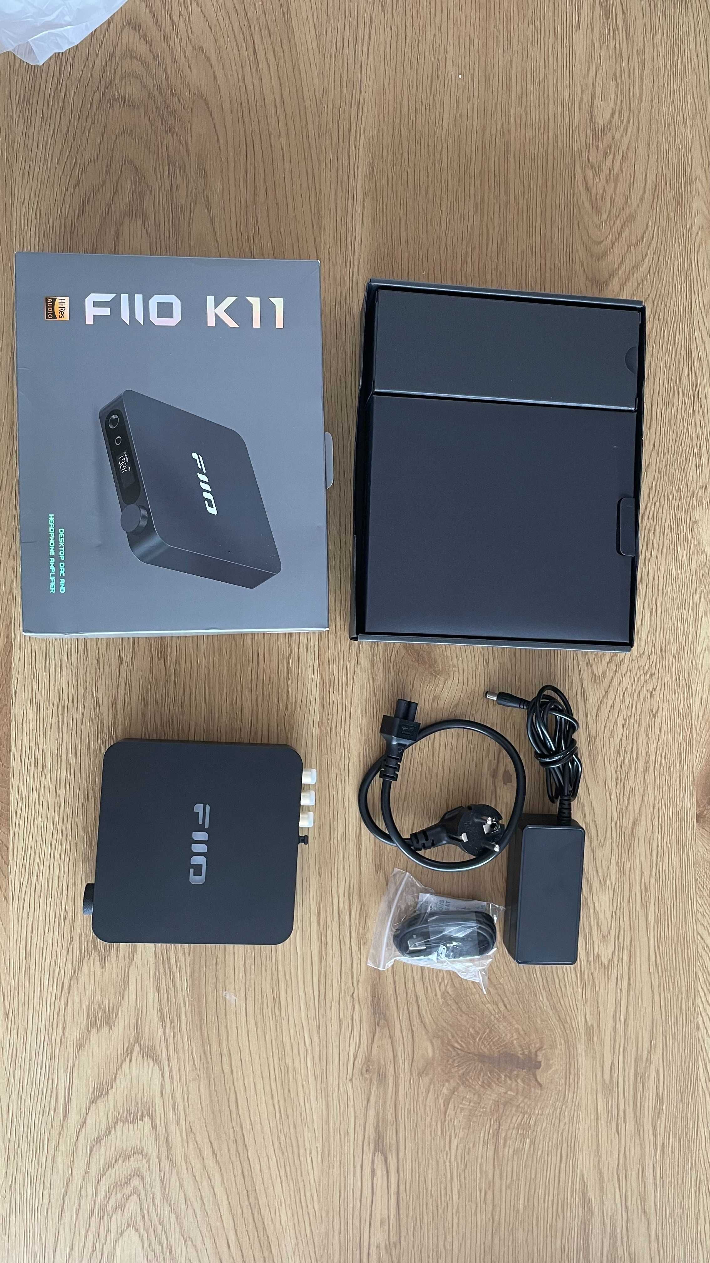 Fiio K11 wzmacniacz słuchawkowy konwerter dac czarny