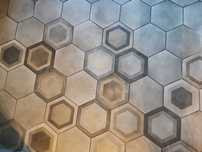 Płytki Vives Hexagono Rift Blanco
