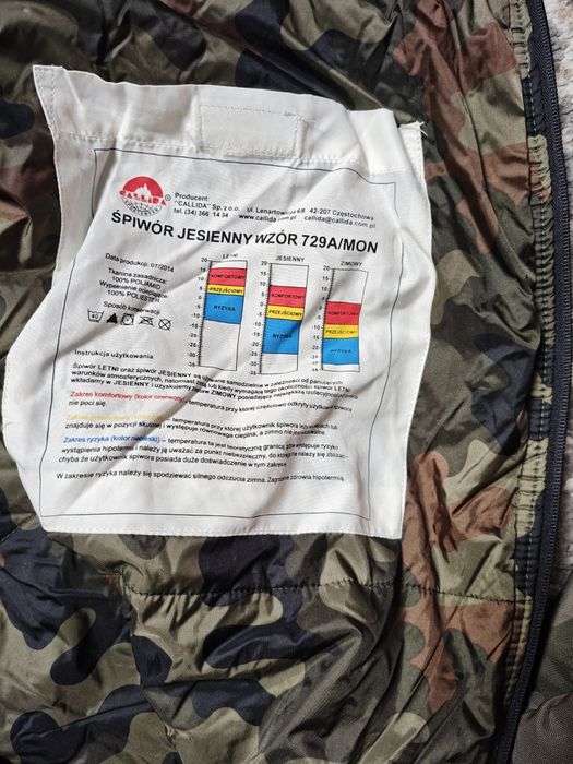 Śpiwór jesienny 729A/MON