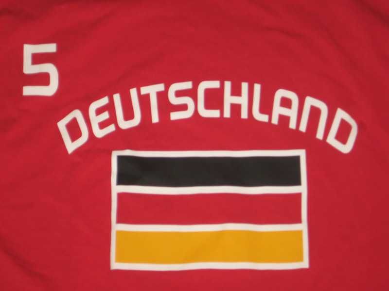 T-shirt koszulka krótki rękaw Niemcy Deutschland M SG 5 Sonja futbol