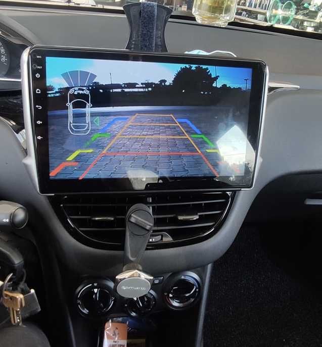 (NOVO) Rádio 2DIN 10.1" Polegadas • Peugeot 208 • 2008 • Android GPS