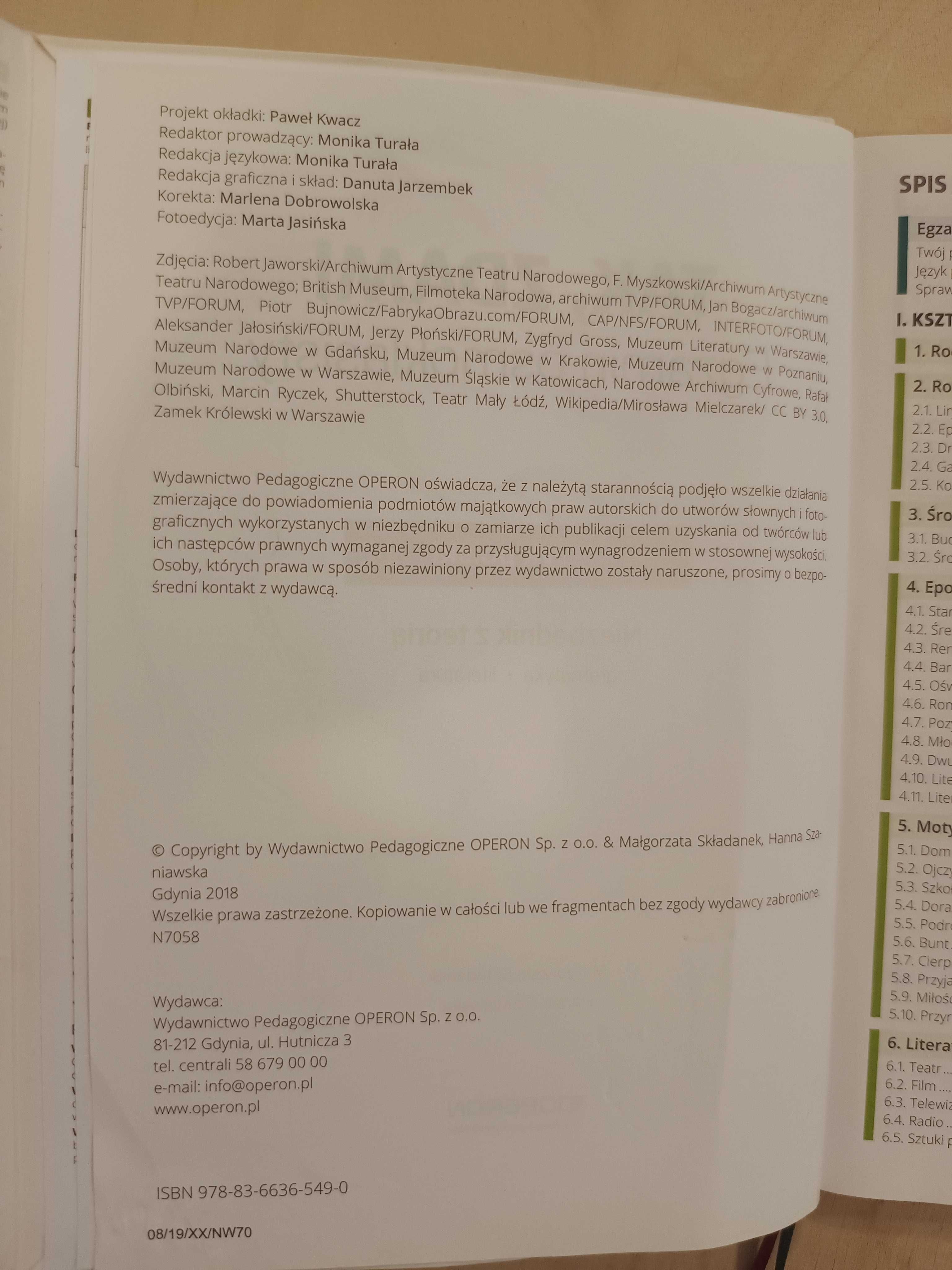 Tak, zdam! Język polski. Egzamin ósmoklasisty. Niezbędnik z teorią