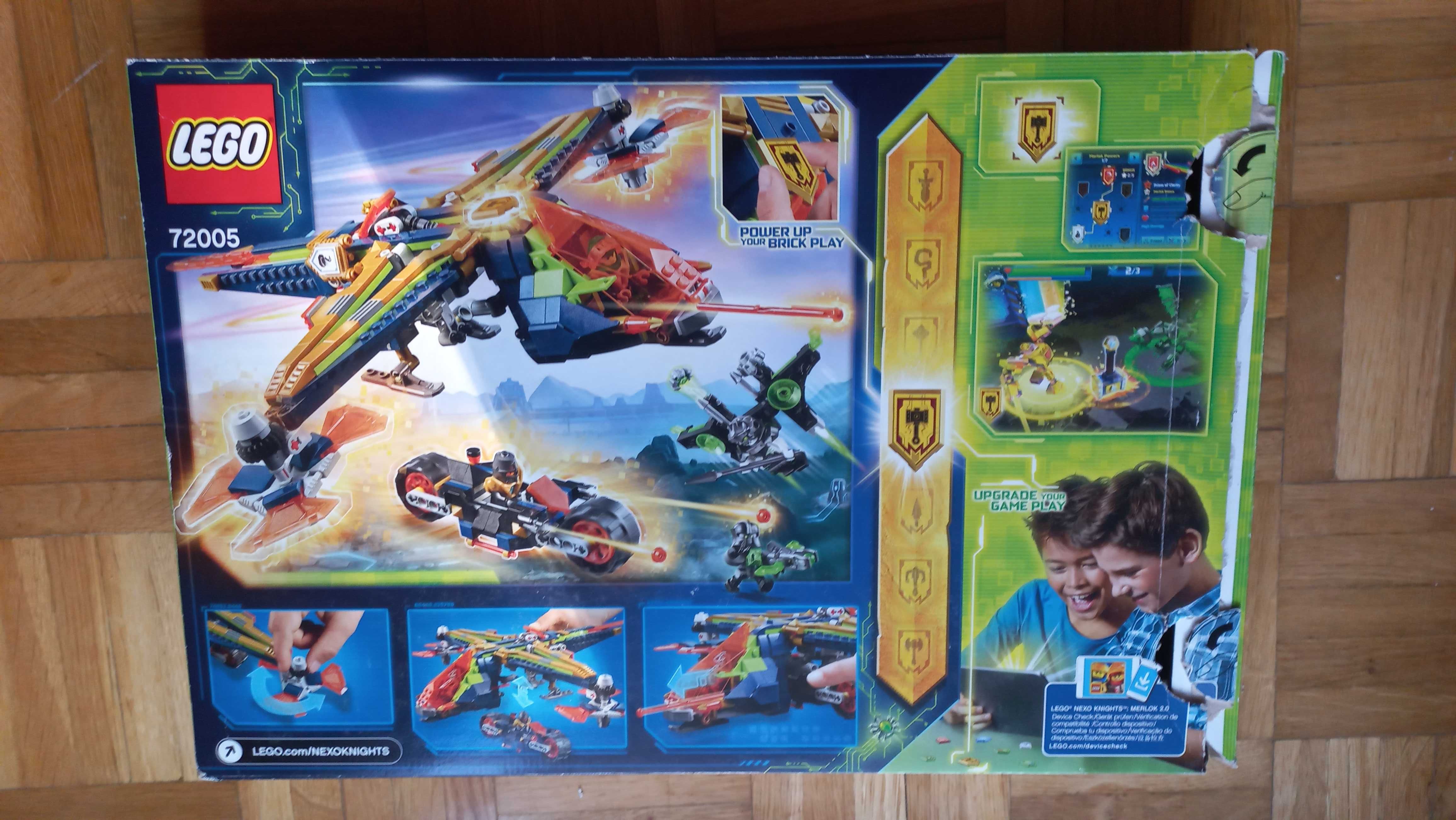 Pudełko LEGO NEXO Knights 72005