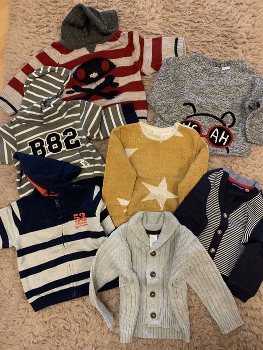 Ubranka dla chlopca 68,74