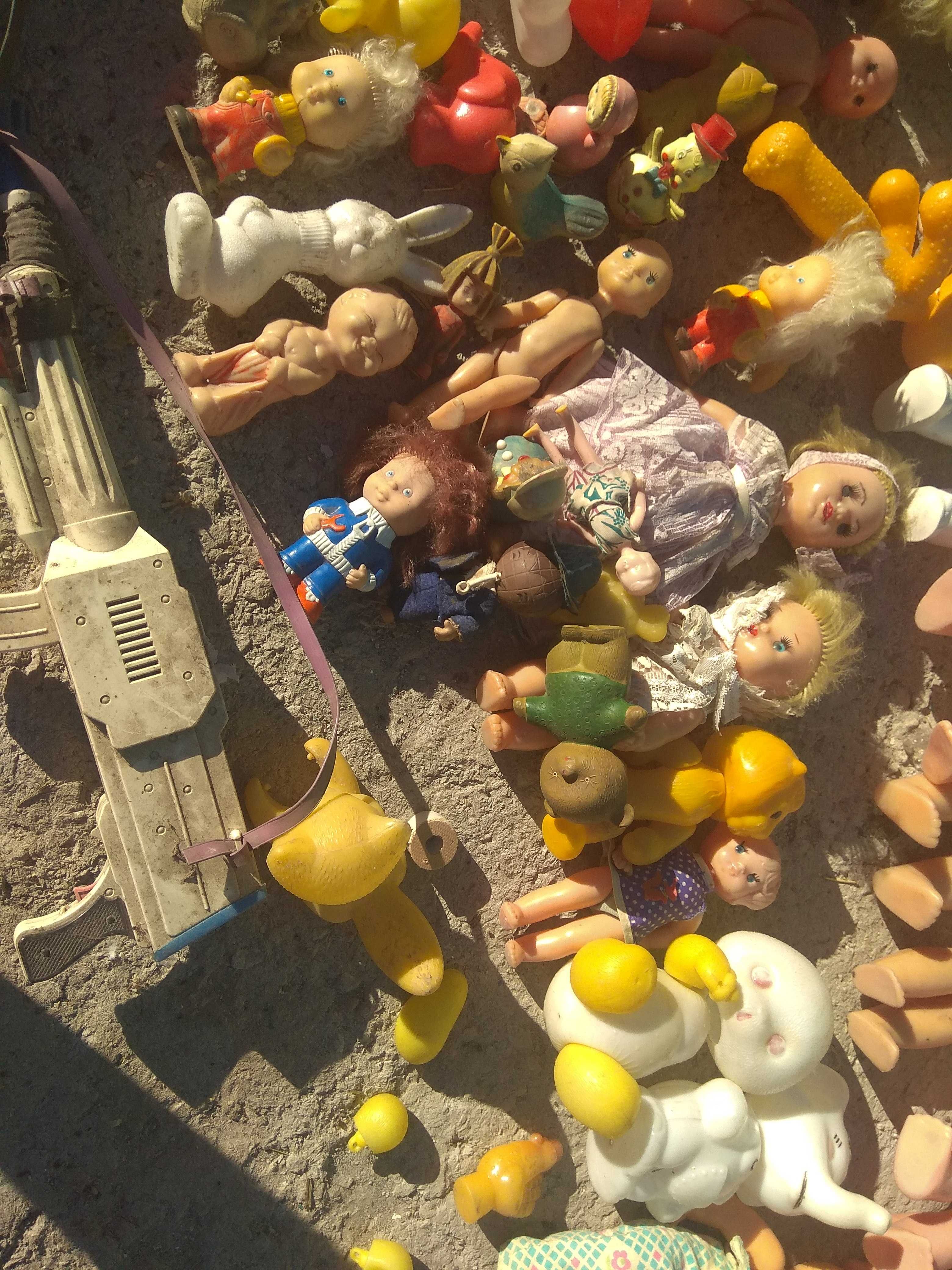 Куклы СССР (игрушки) ляльки машина  юла