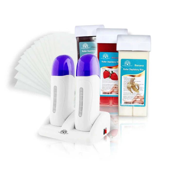 Набір для депіляції воском SOFT SKIN DUB5, 5 предметів, білий
