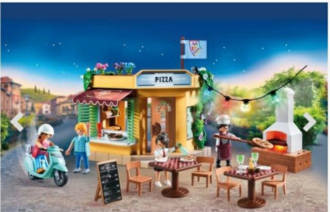 Playmobil pizzaria 117 peças / Legos