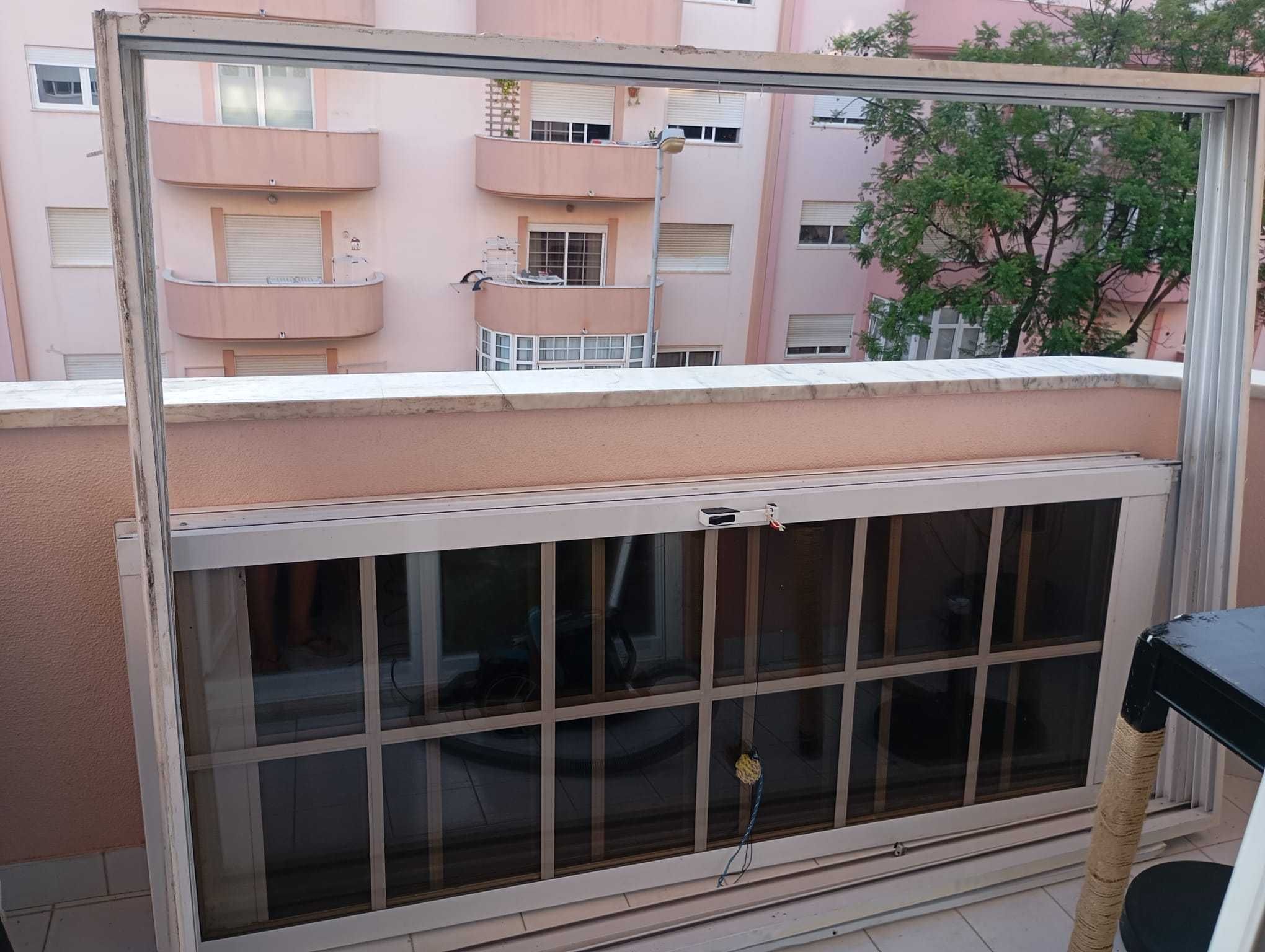 Portas de correr de alumínio
